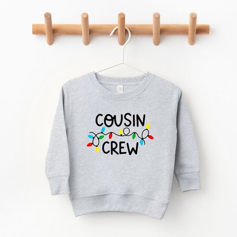 The Juniper Shop Cousin Crew Lights Youth Ultra-Soft Graphic Sweatshirt - image 1 of 3