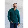 Cozeeme Quarter Zip Long Sleeve Sweater Little Kid to Big Kid  - 2 of 4