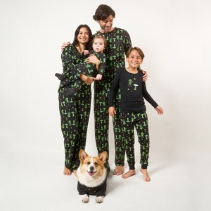 Leveret Dog Cotton Pajamas Classic Prints - 1 of 4