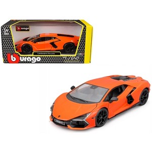 Lamborghini Revuelto Orange "Italian Design" Series 1/24 Diecast Model Car by Bburago - 1 of 4