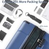 Expandable Luggage Set with TSA Lock Spinner Wheels Lightweight Hardshell Travel Suitcases 2 Piece 20 and 28 Inch - Cuddlewood - 3 of 4