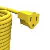 Stanley Tools PowerCord 100 Grounded Outdoor Extension Cord, 100 Ft., Yellow, 33997 - 3 of 4