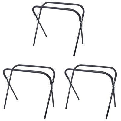 Heavy Duty Work Stand,  for Bumpers, Fenders, Doors & Hoods,Portable Folding Work Stand,750 Lbs ,Adjustable,Padded,for Garages,Repair Shops