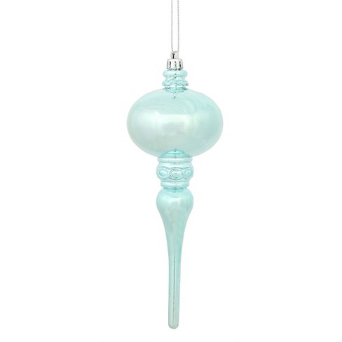 Vickerman 3 Green Shiny Ball Ornament Uv Coated Drilled Cap : Target