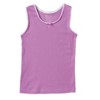 Sportoli Girls Ultra Soft 100% Cotton Tagless Tank Undershirts 4-Pack - 3 of 4