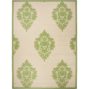 Courtyard CY2714 UV & Stain Resistant Non-Shedding Power Loomed Indoor/Outdoor Rugs - Safavieh - 1 of 4