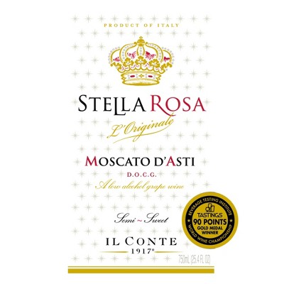 Stella Rosa Moscato White Wine - 750ml Bottle