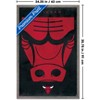 Trends International NBA Chicago Bulls - Logo 25 Framed Wall Poster Prints - 3 of 4