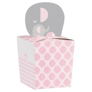 8ct Little Peanut Girl Elephant Favor Boxes, Women