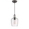 Chloe Lighting Ellie Transitional 1 Light Rubbed Bronze Ceiling Mini Pendant 7" Wide - 3 of 4
