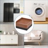 Unique Bargains Square Adjustable Support Block Desk Sofa Table Bed Furniture Risers 4 Pcs - 2 of 4