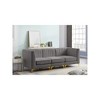 Meridian Furniture,Alina Velvet Modular Sofa - 2 of 4
