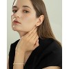 Bearfruit Jewelry Sterling Silver 18k Gold Plated Estelle Necklace - 3 of 4
