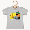 Leo the Truck Lifty Name Distressed - Toddler Short Sleeve Graphic T-Shirt - 2 of 3