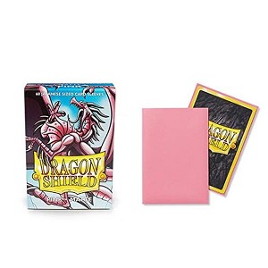 Dragon Shield Matte Mini Japanese Pink 60 ct Card Sleeves Individual Pack - 1 of 4
