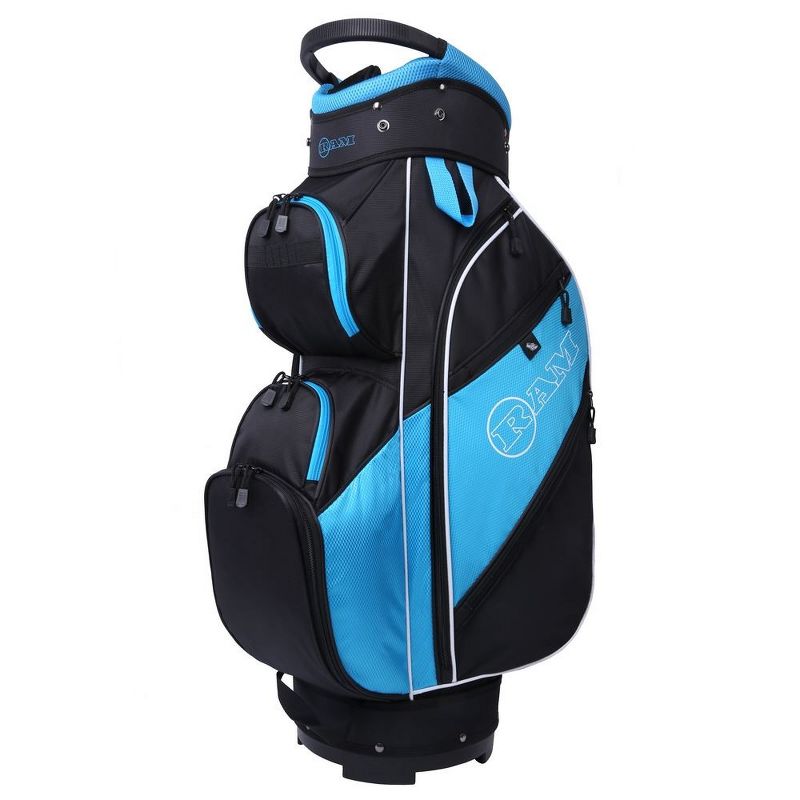 Ram Golf Lightweight Ladies Cart Bag with 14 Way Dividers Top, 2 of 4