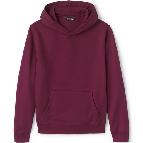 Lands' End School Uniform Adult Hooded Pullover Sweatshirt