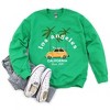 Simply Sage Market Women's Graphic Sweatshirt Los Angeles Car - 3 of 3