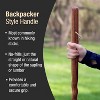 Brazos - Brazos 58 Twisted Oak Backpacker Walking Stick, Red - 4 of 4