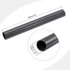 Unique Bargains Water Plumb Crafts Cable Sleeve Rigid Round Pipe 14" ID 1.42" x OD 1.57" Dark Grey - 2 of 4