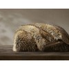 Animal Print Faux Fur Throw Blanket - 2 of 4
