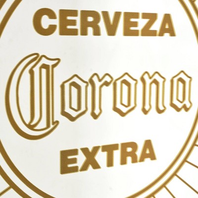 Corona Extra Gold and Black Framed Bar Sign