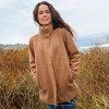 Lands' End Women's Boucle Fleece Coat - 4 of 4