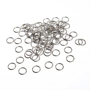 John Bead 100pcs (8mm) Stainless Steel Jump Ring Jewelry Findings Kit - 1 of 4