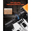 VEVOR Framing Nailer, 2" to 3-1/2" 21 Degree Full Round Head Pneumatic Framing Nailer with Dual Trigger Modes & Tool-Less Depth Adjustment, Orange - 4 of 4