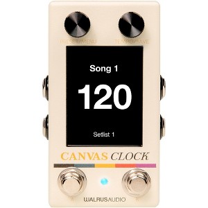 Walrus Audio Harvest Series Canvas Clock MIDI Pedal - White - 1 of 4