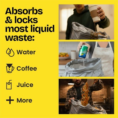 Glad ForceFlex MaxStrength Drawstring LeakGuard Trash Bags - Sunshine Lemon - 13 Gallon - 45ct
