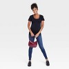 Over Belly Skinny Maternity Pants - Isabel Maternity by Ingrid & Isabel™ Blue - 4 of 4