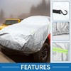 Unique Bargains Front Half Car Cover Aluminum Film - 3 of 4