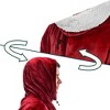 PAVILIA Wearable Blanket Hoodie Women Men, Oversized Sweatshirt Hooded Sweater, Fleece Soft Cozy Warm Plush Gift Ideas - 2 of 4
