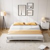 6 Inch Metal Platform Twin Bed Frame, Heavy Duty Low Profile Bed Frame No Box Spring Needed, Mattress Foundation with Steel Slats Support - 2 of 4
