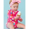 Rufflebutts Baby Girls Upf50+ Long Sleeve One Piece Rash Guard - Sweet Scoops, 18-24m - 4 of 4