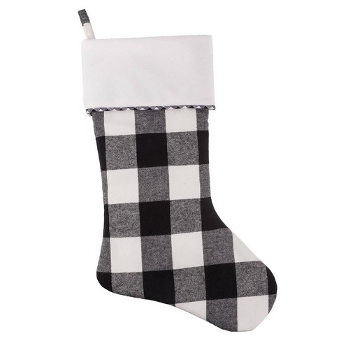 Black & White Checked Gingham Can Opener Cover 