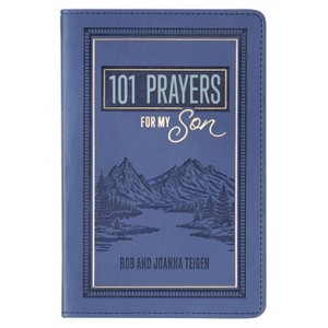 Gift Book 101 Prayers for My Son Faux Leather - (Leather Bound) - 1 of 1
