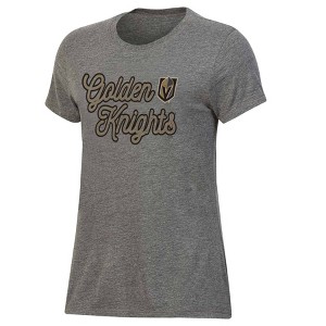 NHL Vegas Golden Knights Women's Gray Fashion T-Shirt - 1 of 3