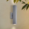 Minka Lavery Modern Outdoor Wall Light Fixture Brushed Aluminum LED Dark Sky 14 1/2" for Post Exterior Barn Deck Porch Yard Patio - 2 of 2