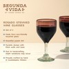 Twine Segunda Vida Rosado Recycled Glasses-Set of2 - 2 of 4