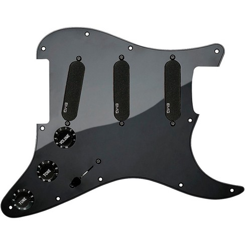 Emg Pro Sa Prewired Pickguard Sa/sa/sa With Spc/exg Black : Target