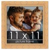 PosterPalooza | 11x11 Modern Bamboo Picture Frame, UV Acrylic, 5 Finishes - 2 of 4