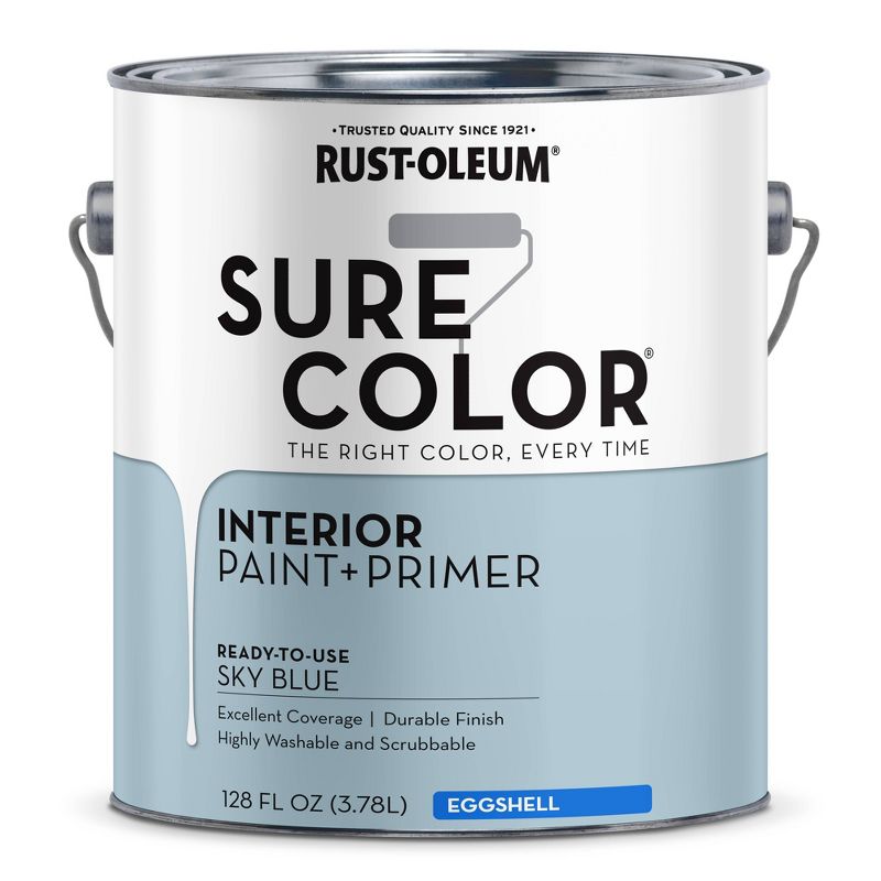Rust-Oleum 2pk Sure Color Eggshell, 4 of 12