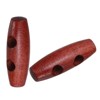 Unique Bargains Wood Coat Sewing 2 Holes Olive Shape Toggle Buttons 1.18" 50 Pcs - 4 of 4