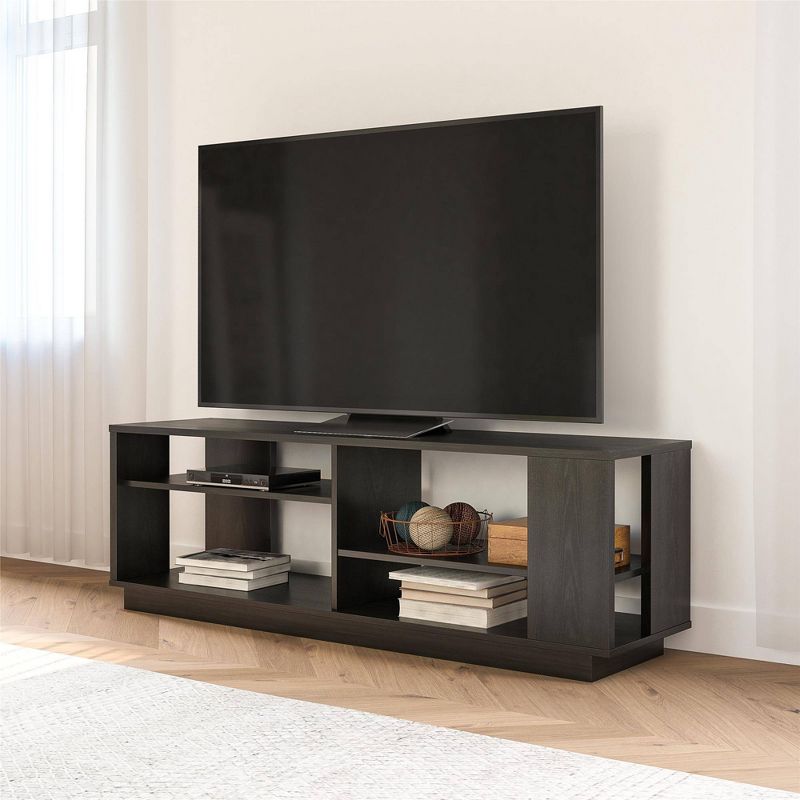 Vale Contemporary TV Stand for TVs up to 60&#34; Black Oak - Room &#38; Joy, 2 of 7