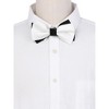 INSPIRE CHIC Men's Two Color Layered Adjustable Solid Color Bow Ties - 4 of 4