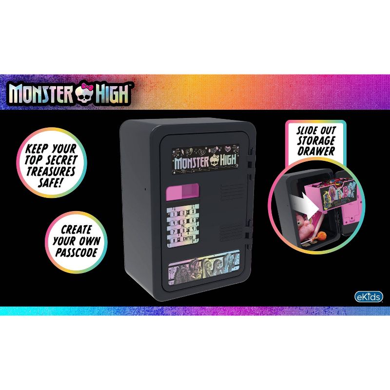 Monster High Digital Locker Secret Safe, 4 of 8
