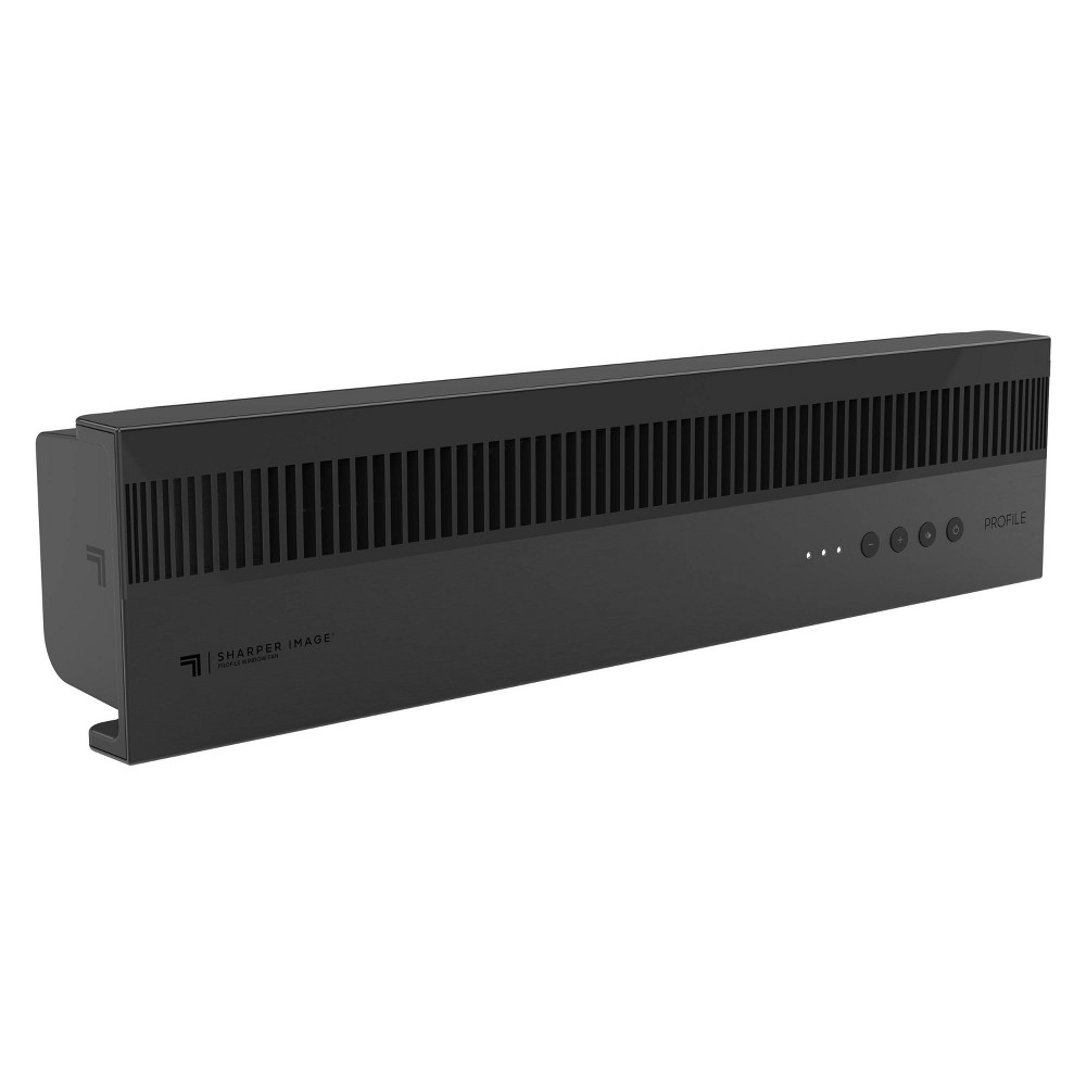 Sharper Image Profile Window Fan with 3 Speeds Reversible Exhaust Mode Weather Resistant: ETL Listed, 200-500 sq. ft. Coverage