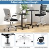 Tangkula Drafting Chair Tall Office Chair Ergonomic Computer Standing Desk Chair w/ Flip-Up Armrests - 4 of 4